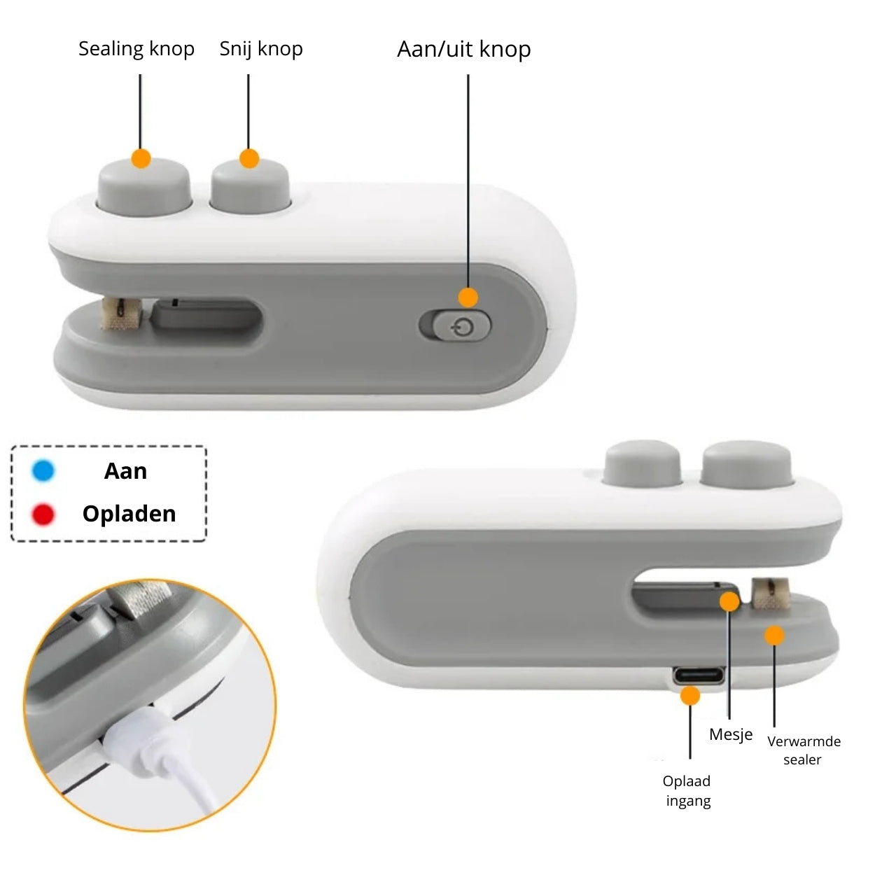 MiniSeal Pro – Nooit meer oude chips, koek of snacks