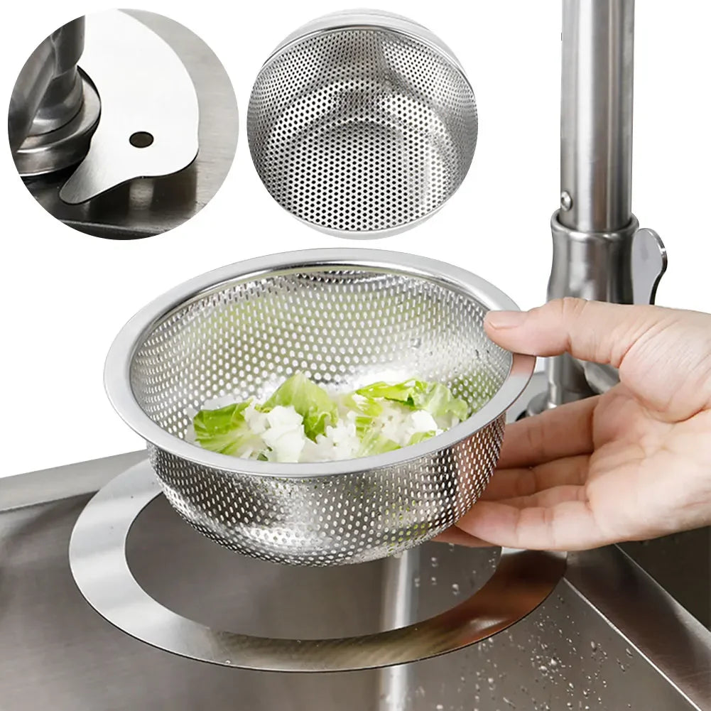 Stainless SinkGuard - Hygiënische gootsteenzeef en afvoeroplossing
