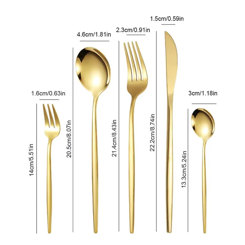 Golden Grace Bestekset