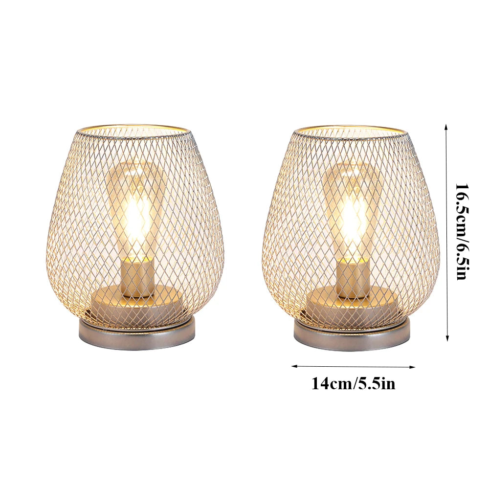 RetroGlow™ Tafellampen – Set van 2
