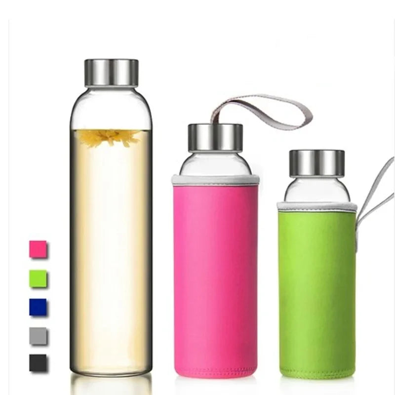 Glazen Luxe Drinkfles