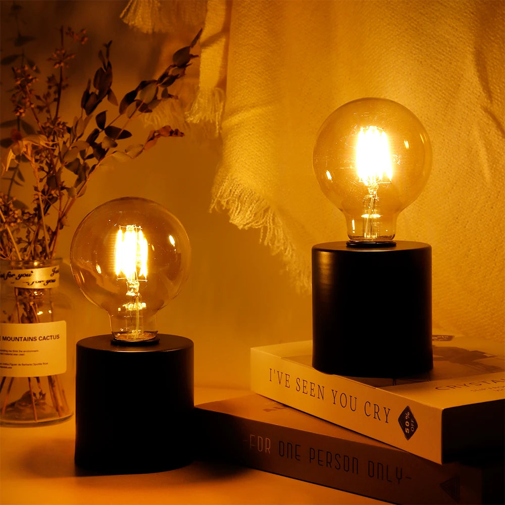 AmberGlow™ Vintage Tafellamp
