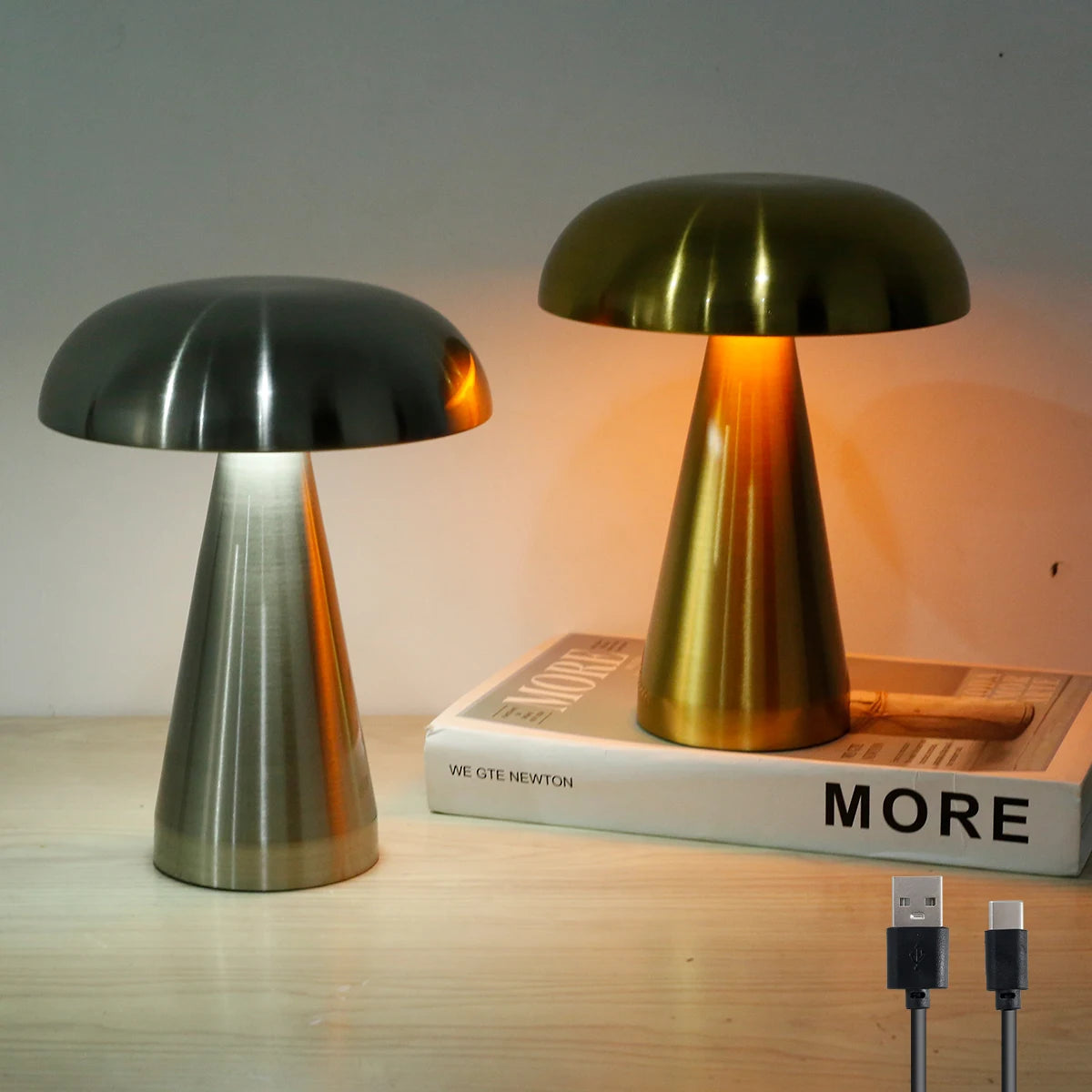 Mushroom Table Lamp – Luxe Moderne LED Tafellamp