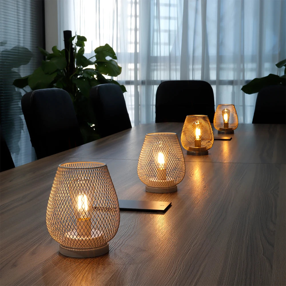 RetroGlow™ Tafellampen – Set van 2