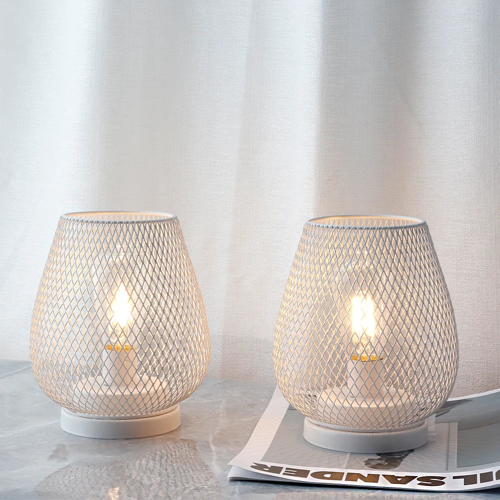 RetroGlow™ Tafellampen – Set van 2