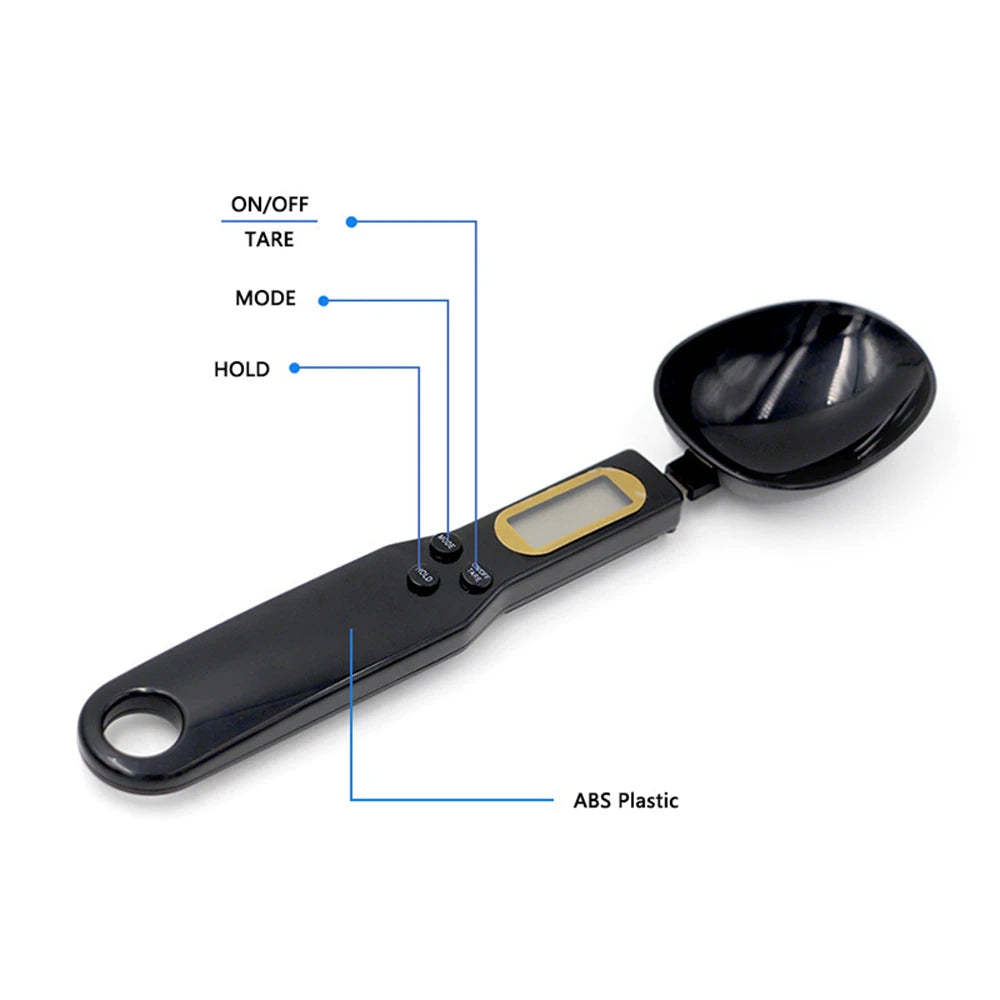 SpoonScale klein - Weeg tot op 0,1g nauwkeurig met één schep!