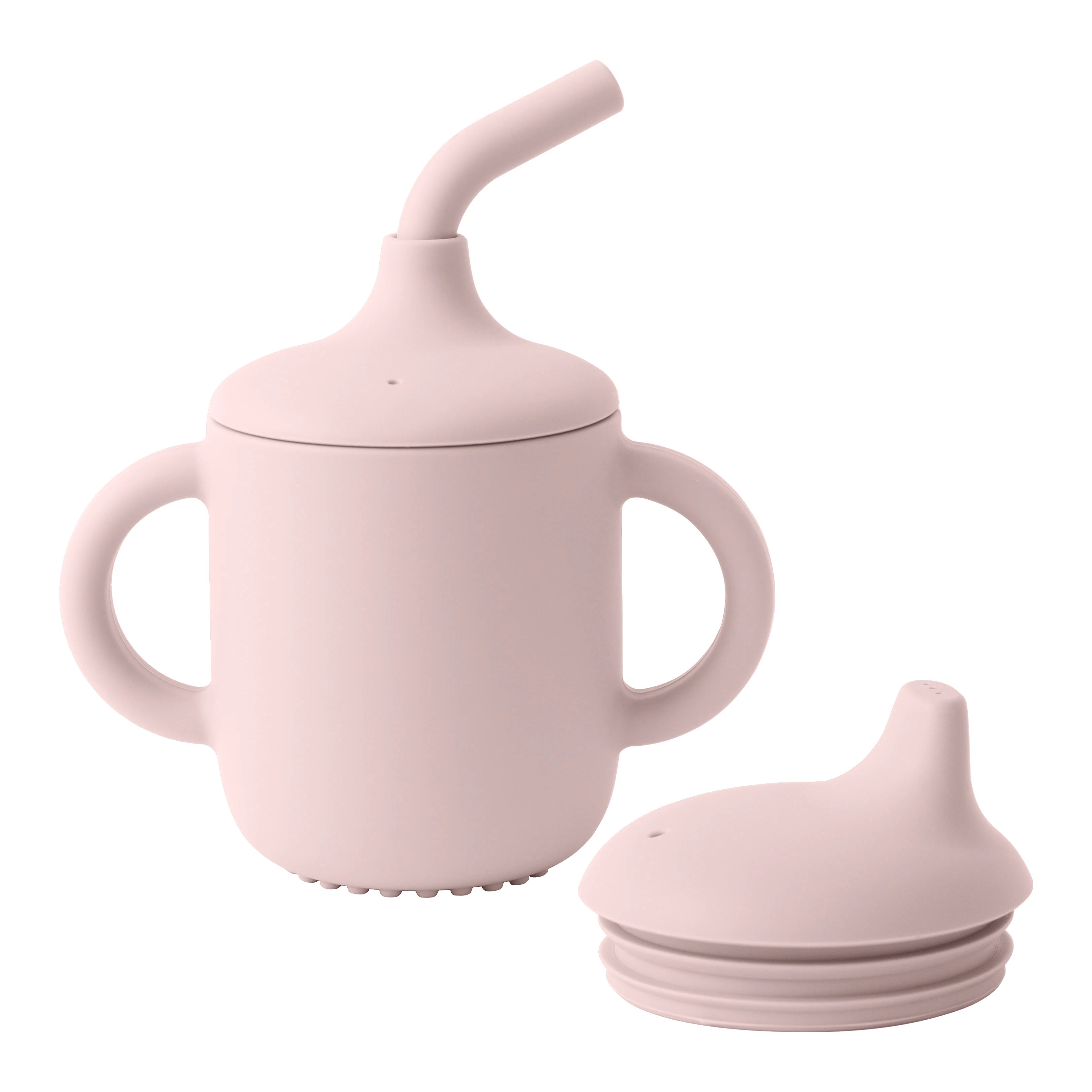 BabySip Duo – 2-in-1 Siliconen Stro- en Snackcup