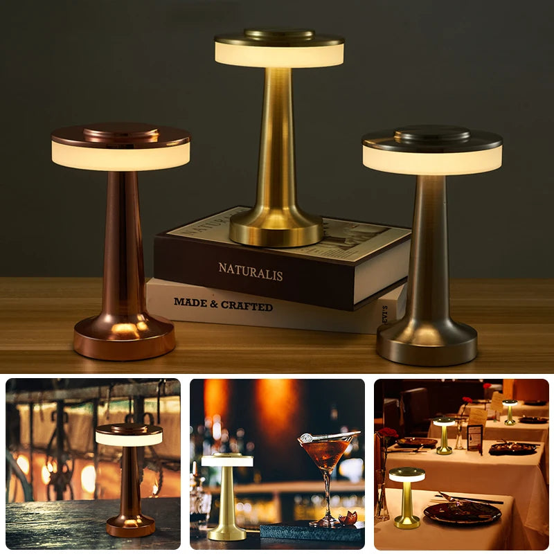 Ambra Elegance Light – Luxe Dimbare LED Tafellamp