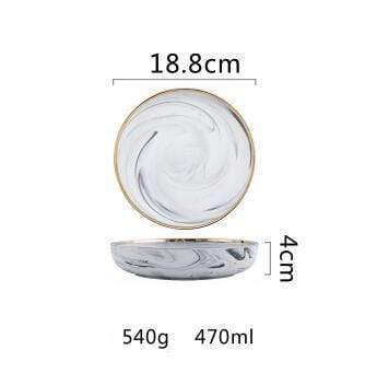 Majestic Marble Serviesset